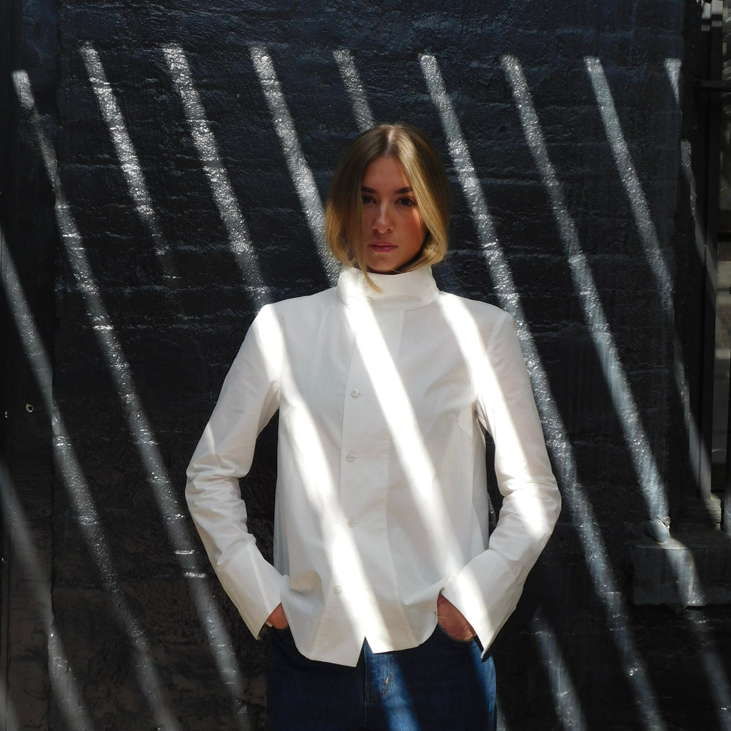The Mercer Stand Collar Shirt